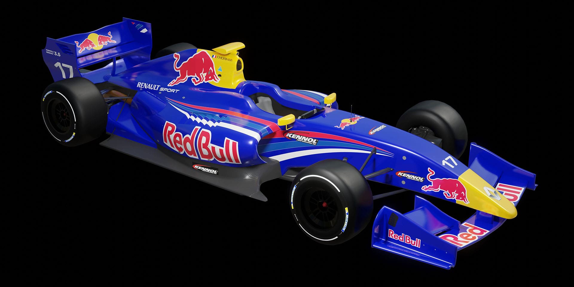 Création de stickers pour une formule 3.5 et rendu de prévisualisation